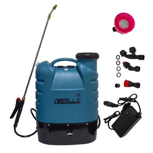 Pompa de stropit cu acumulator, Vermorel electric, 16 Litri, BRILLO