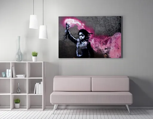 Tablou decorativ, WY27 (50 x 70), Canvas imprimat, Multicolor