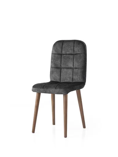 Set scaune 2 piese, Hanah Home, Rr-715, Antracit