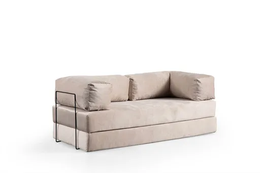 Canapea extensibila 2 locuri, Atelier del Sofa, 560ARE4157, Crem