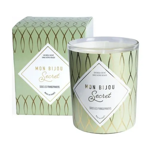 Troli Lumânare parfumată 40h cu bijuterie Migdale CCOAM100