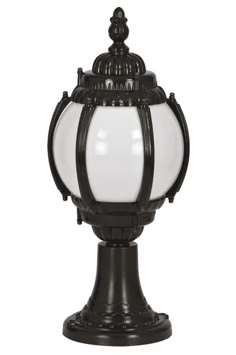 Lampa de exterior, Opviq, 685AVN1336, Alb/Negru