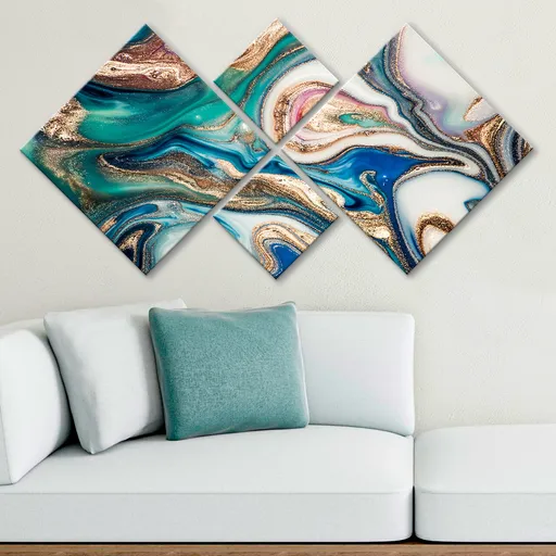 Pictură decorativă MDF, 4MDF1033479244, Imprimat UV, Multicolor