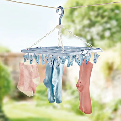 Uscător de șosete pliabil