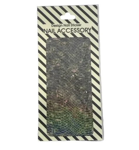 Abtibild Unghii Nail Accessory Black