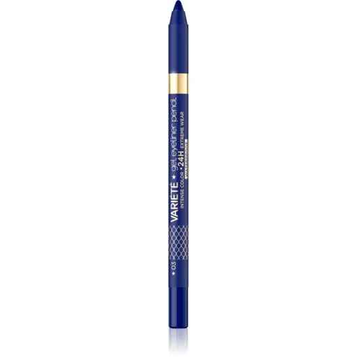 Eveline Cosmetics Variété eyeliner gel rezistent la apă culoare 03 Blue 1 buc