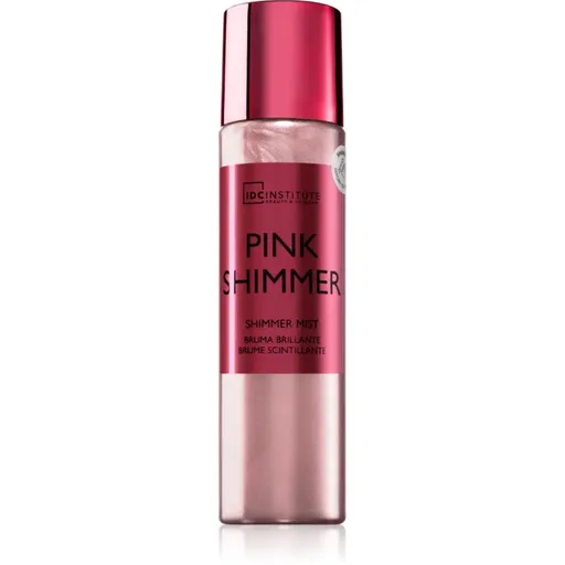 IDC Institute Shimmer Pink Body Mist cu particule stralucitoare 150 ml
