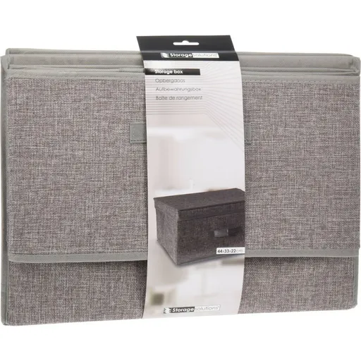 Cutie de depozitare pliabilă cu capac rabatabil 44× 33 × 22 cm, L