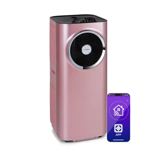 Klarstein Kraftwerk Smart 12K, aer condiționat portabil, 3 în 1, 12000 BTU, control prin aplicație, telecomandă