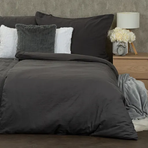 Lenjerie de pat Muselină 4Home Shadow , 140 x 200cm, 70 x 90 cm, gri