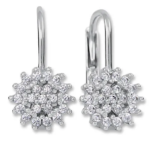 Soliter Cercei uimitori din aur alb 239 001 01066 07