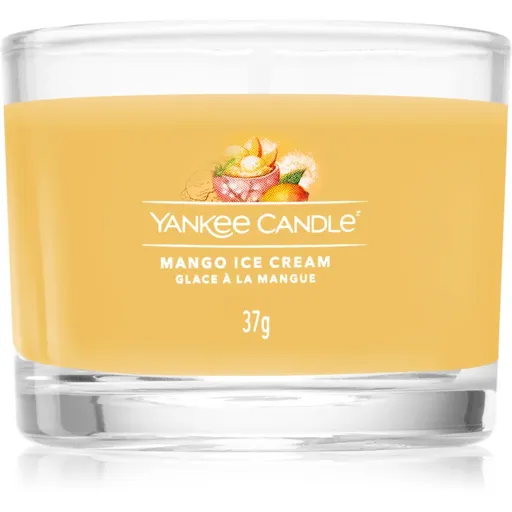 Yankee Candle Mango Ice Cream lumânare votiv glass 37 g