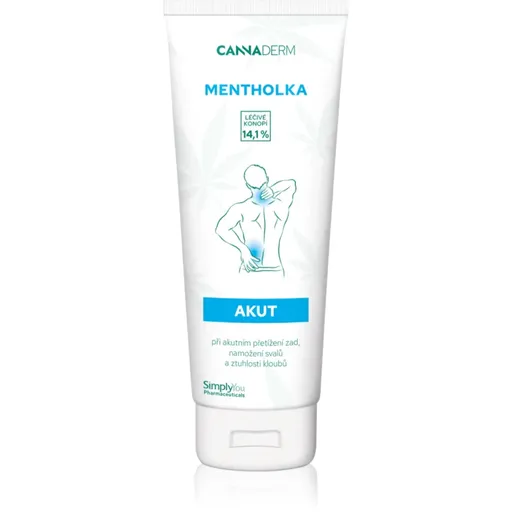 Cannaderm Mentholka AKUT gel pentru masaj cu efect rece 125 ml