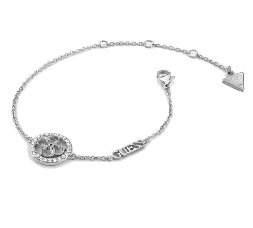 Guess Brățară fermecătoare din oțel Life In 4G JUBB02137JWRH 15,5 - 21 cm