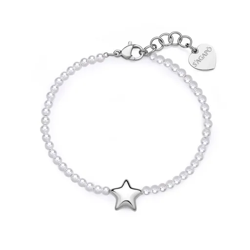 S'Agapõ Brățară fină cu perle Stellar SSE45
