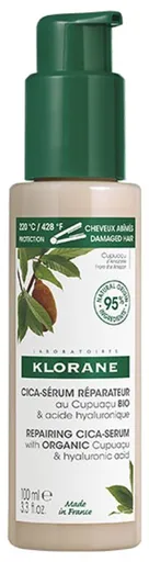 Klorane Ser regenerant pentru păr uscat și deteriorat (Repairing Cica-Serum) 100 ml