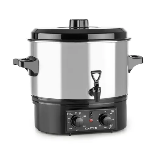 Klarstein Biggie Small, oțel inoxidabil, 16 L, 2000 W, oală pentru conservare