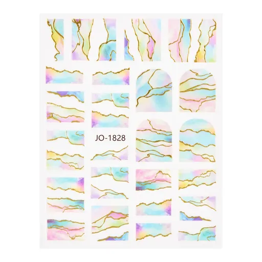 Abtibild unghii 3D JO-1828 Oranjollie