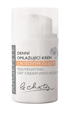 Le Chaton Crema anti-rid de zi cu ulei de trandafir Argenté 50 g