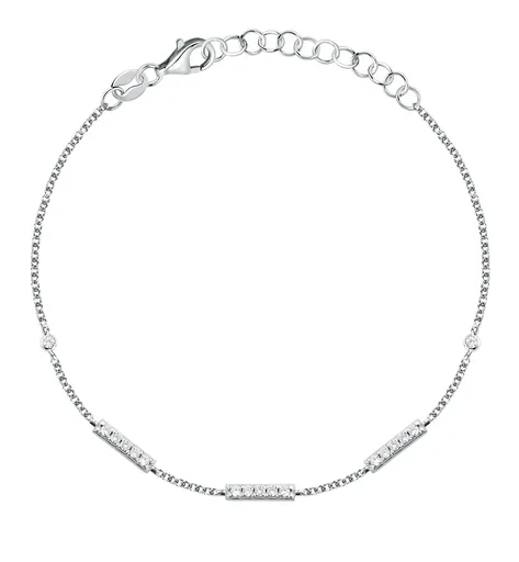 La Petite Story Brățară atemporală din argint cu zircon Silver LPS05AWV74