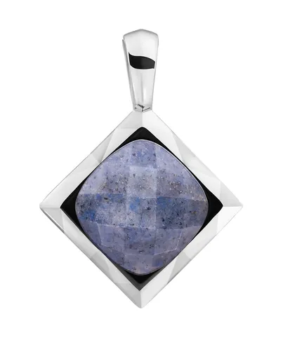 Sparkling Jewels Pandantiv din argint cu aventurin albastru SP32-G37