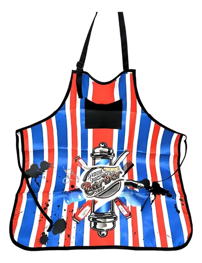 Sort Frizerie Profesional cu Buzunar - Haircut  Shaves