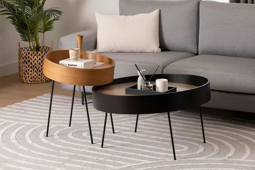 Masuta, Hanah Home, Ilo, 40x60x40 cm, Natural/Lemn