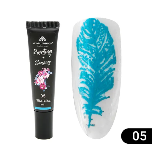 Gel Vopsea pentru Pictura Chinezeasca si stamping 8 ml, Painting Stamping 05, TPO Free