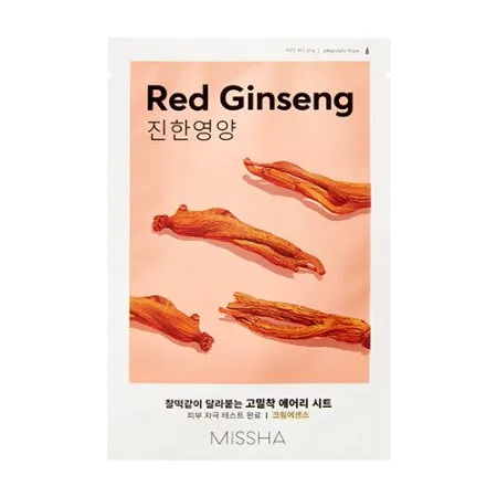 Missha Mască nutritivă Red Ginseng (Airy Fit Sheet Mask) 19 g