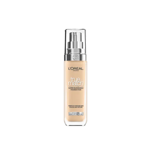 L'Oréal Paris Make-up pentru unificare și perfecționare True Match 30 ml (Super-Blendable Foundation) 4.N Neutral Undertone