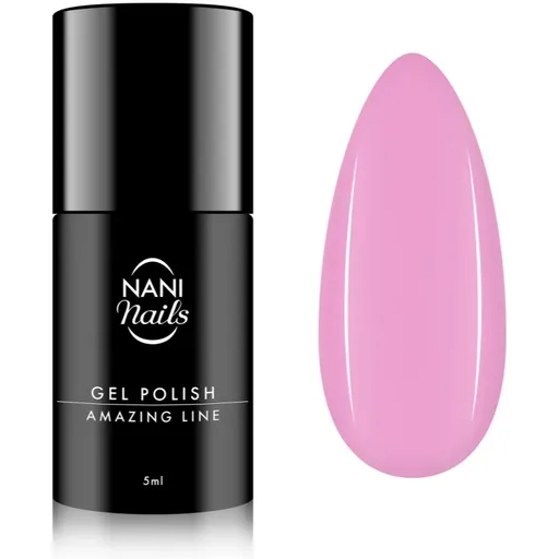 NaniNails NANI Amazing Line lac de unghii sub forma de gel culoare Pink Sky 5 ml