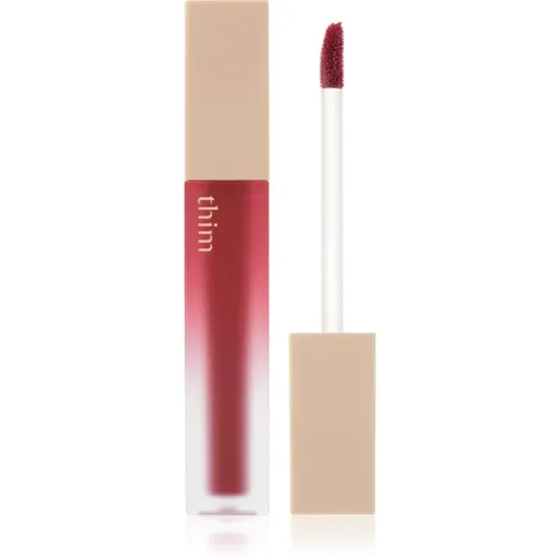 thim Sheer Matte Liquid Lip ruj lichid mat, cu textură lejeră culoare 06 Raspberry Bun 4 g