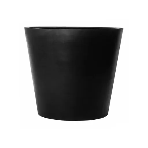Pottery Pots Ghiveci Jumbo Bucket, culoare negru, dimensiuni multiple - PotteryPots Mărime: M - v. 85 cm, ⌀ 98 cm