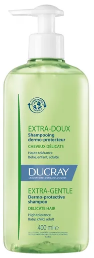 Ducray Șampon delicat pentru spălarea frecventă a părului Extra-Gentle (Dermo-Protective Shampoo) 400 ml