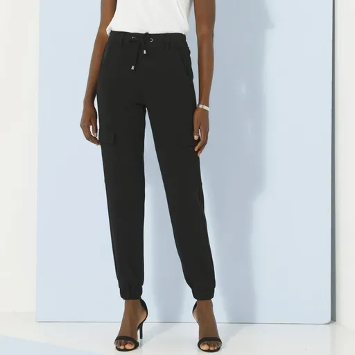 Pantaloni cargo din tricot Milano