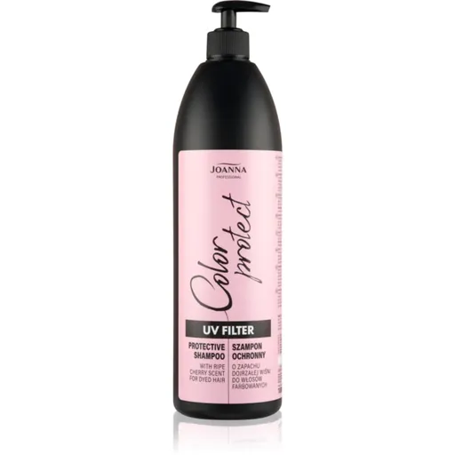 Joanna Professional UV Filter sampon protector pentru par expus la soare parfum Cherry 1000 ml