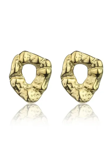 Marc Malone Cercei de designer placați cu aur Haisley Gold Earrings MCE24014G