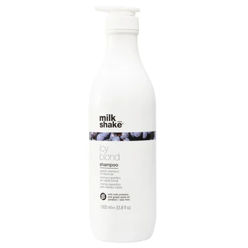 Sampon Hidratant Cu Pigment Pentru Neutralizarea Tonurilor Galbene Milk Shake Icy Blond Shampoo, Gramaj: 1000ml