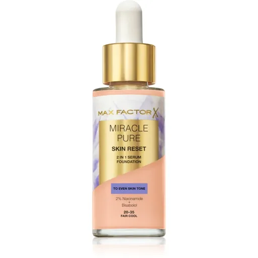 Max Factor Miracle Pure Skin Reset machiaj de îngrijire culoare 20-35 Fair Cool 30 ml