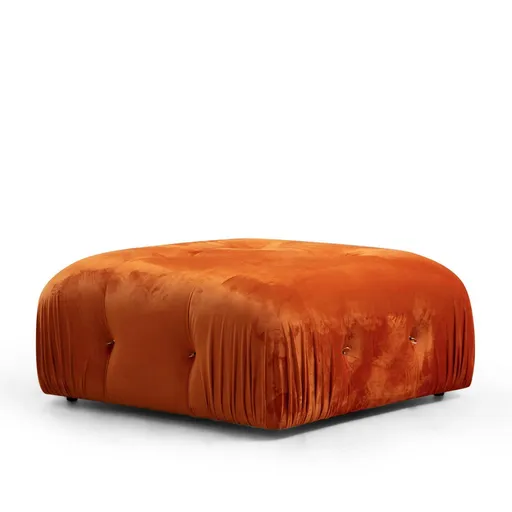 Taburet Bubble Pouffe Orange, portocaliu