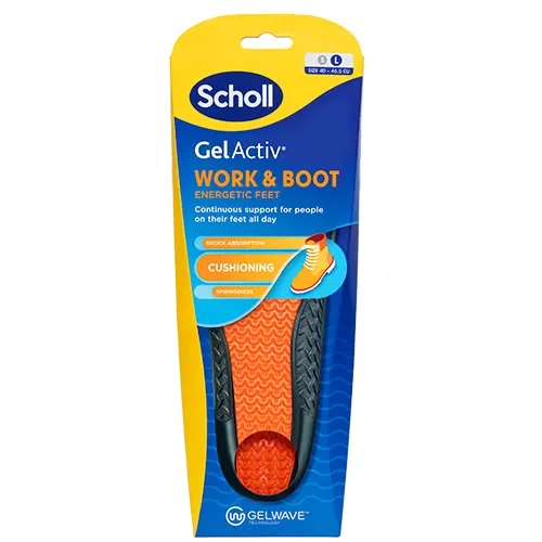 Scholl Branțuri ortopedice GelActiv Work & Boot (Shoe Inserts) 1 pereche