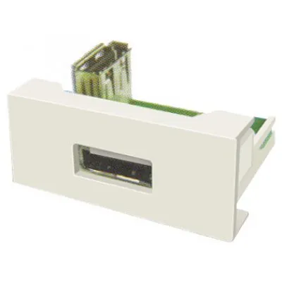 Panel echipat cu socket USB (1 modul) - DLX DLX-245-62