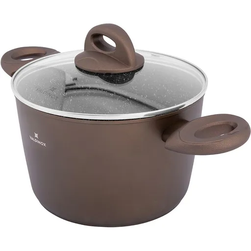 Valdinox Aurum Cratiță cu suprafață antiaderentă cu capac, 20 cm, 3,2 l