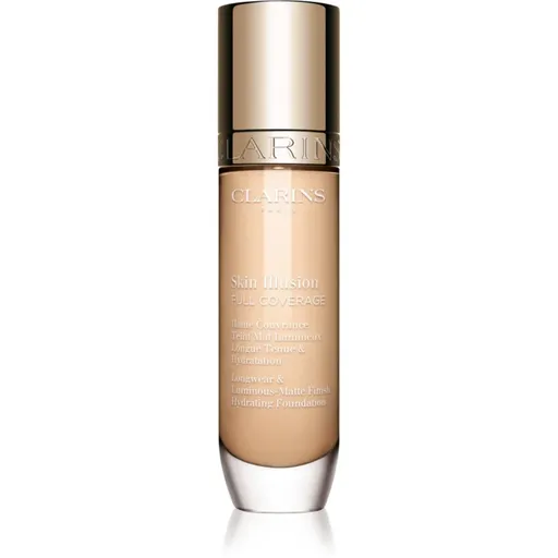Clarins Skin Illusion Hydrating Foundation fond de ten cu acoperire ridicată culoare 100.3N 30 ml
