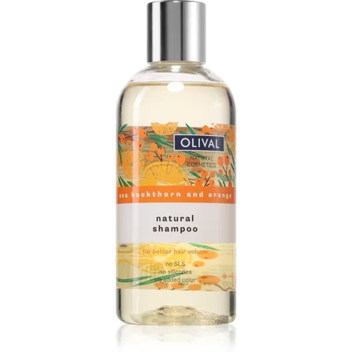 Olival Natural Buckthorn and Orange sampon natural pentru volum și strălucire 250 ml