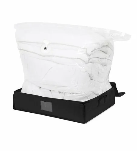 Compactor Cutie de depozitare în vid cu husă Black Edition L, 145 l, L