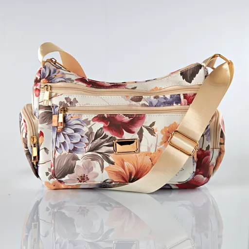 Geanta de mana cu flori