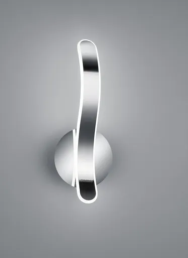 Aplica de perete Parma, RL, 15x39 cm, 11W, 1x SMD, metal, argintiu