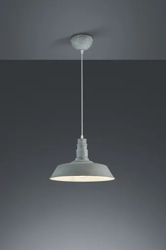 Lustra Will, RL, 36x150 cm, 60W, 1x E27, metal, gri