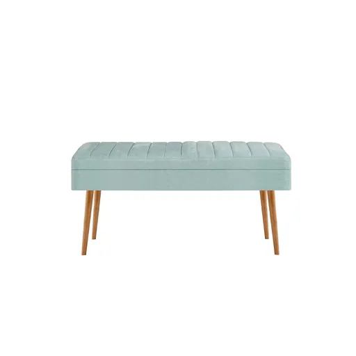 Set de mobilier pentru hol, Hanah Home, Vegas White, Alb / Verde de mare